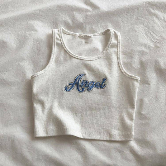 Produktbild von Elegantes Bandage-Maxikleid mit Diamanten – Bodenlang & Quadratkragen in White, erhältlich bei Hot Fashionista