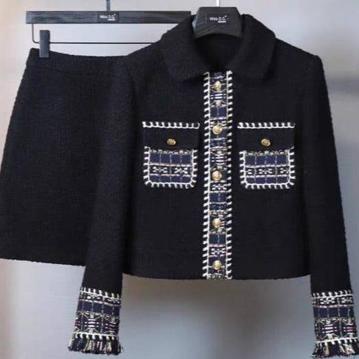 Elegantes Bandage-Maxikleid mit Diamanten – Bodenlang & Quadratkragen