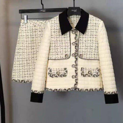 Elegantes Bandage-Maxikleid mit Diamanten – Bodenlang & Quadratkragen