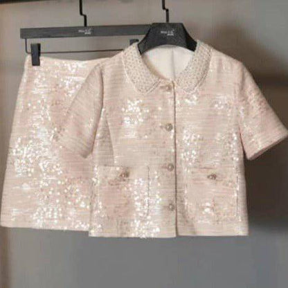 Elegantes Bandage-Maxikleid mit Diamanten – Bodenlang & Quadratkragen