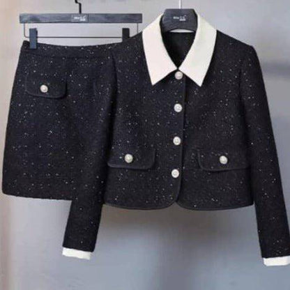 Elegantes Bandage-Maxikleid mit Diamanten – Bodenlang & Quadratkragen